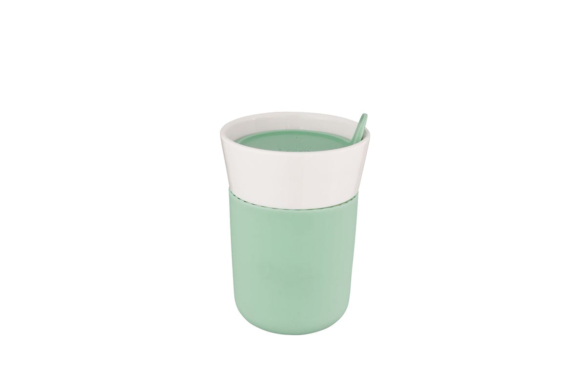 Berghoff | 330ml Porcelain Travel Mug | Green