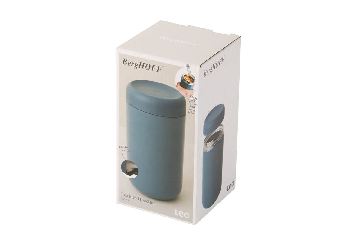 Berghoff | Leo 750ml Insulated Stainless Steel Food Container | Blue-6