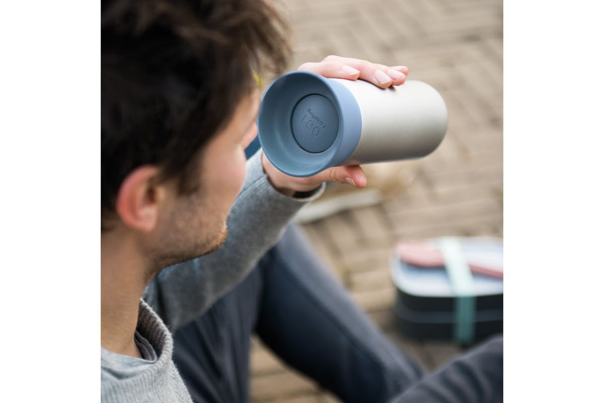 Berghoff | Leo 330ml Stainless Steel Thermal Mug | Blue-4