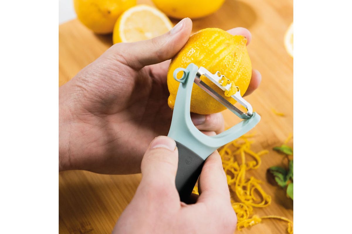 Berghoff Peeler And Grater Set | Kitchen Gadgets | Stainless Steel | Blue-8