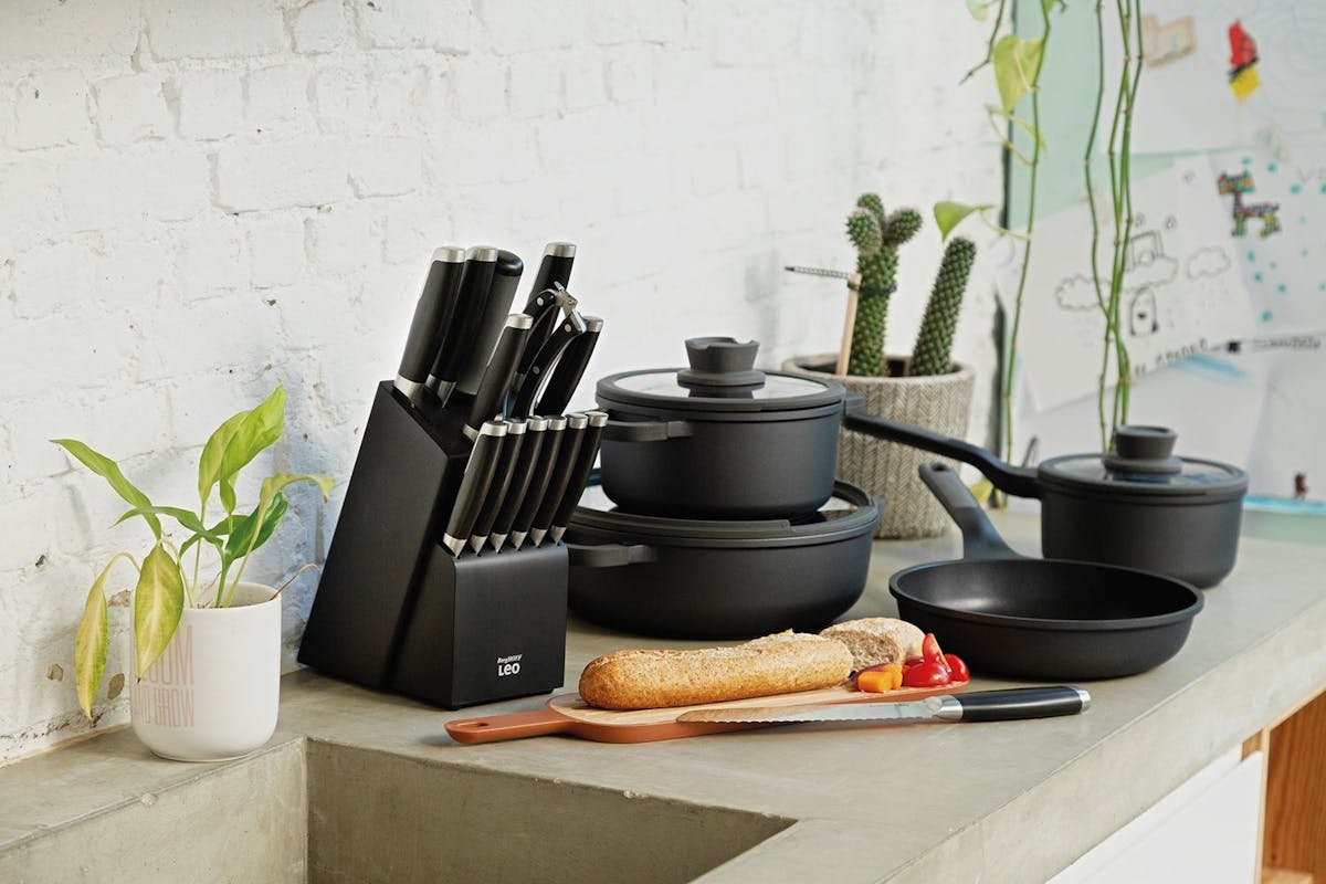 Berghoff 13pc Knife Block Graphite | Knife Block Set | Stainless Steel | Large-9