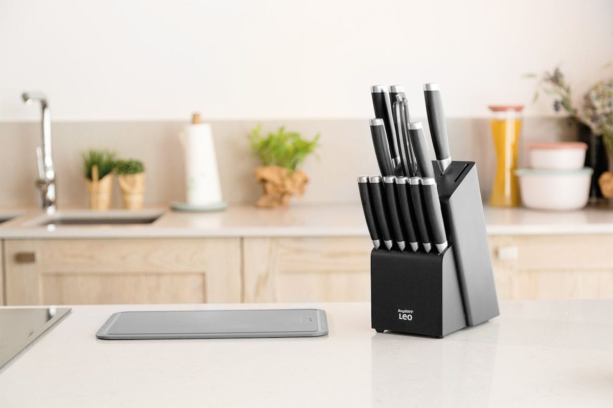 Berghoff 13pc Knife Block Graphite | Knife Block Set | Stainless Steel | Large-10