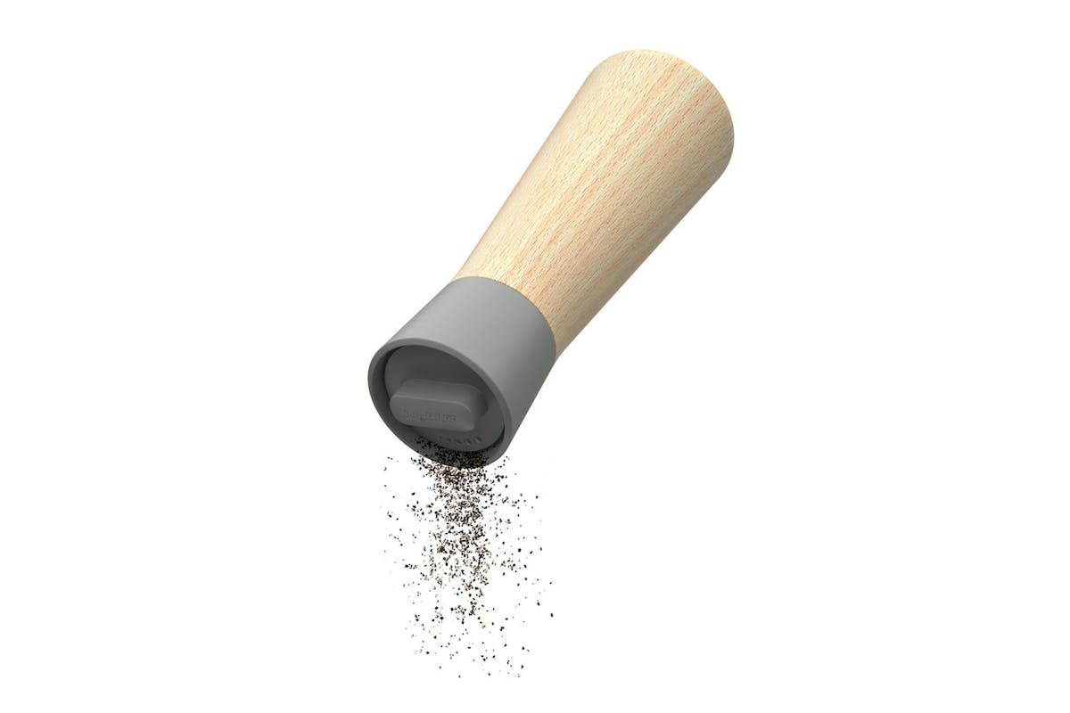 Berghoff Grinder Balance Moonmist | Pepper And Salt Mill | Fsc Wood | Grey