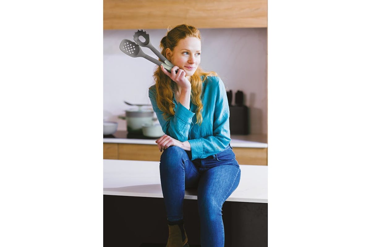 Berghoff Pasta Spoon | Grey | Nylon | Standard Size-2