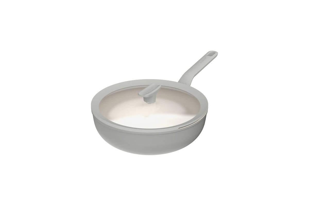 Berghoff Covered Wok 28cm Moonmist | Wok | Aluminium | 28cm