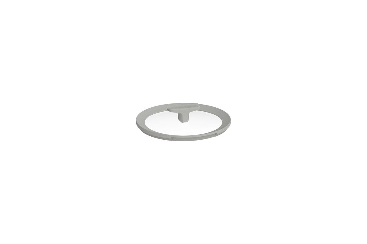 Berghoff Glass Cover 24cm Moonmist | Glass Lid | Sodium-calcium Glass With Silicone Rim | 24cm
