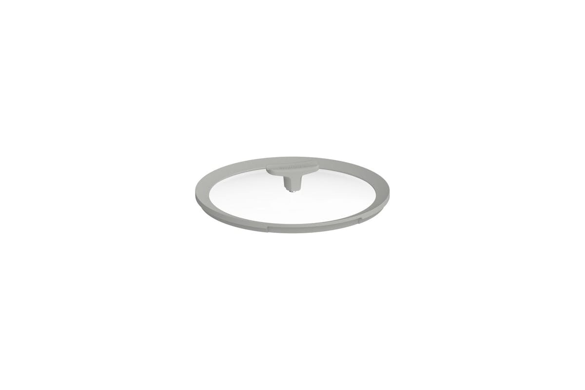 Berghoff Glass Cover 28cm Moonmist | Glass Lid | Sodium-calcium Glass With Silicone Rim | 28cm