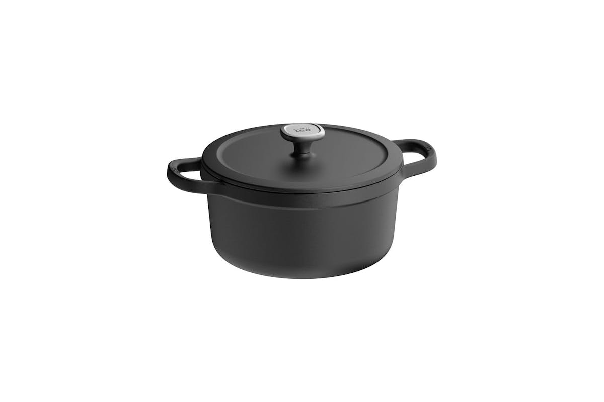 Berghoff Covered Stockpot | Cast Iron | 26cm-4