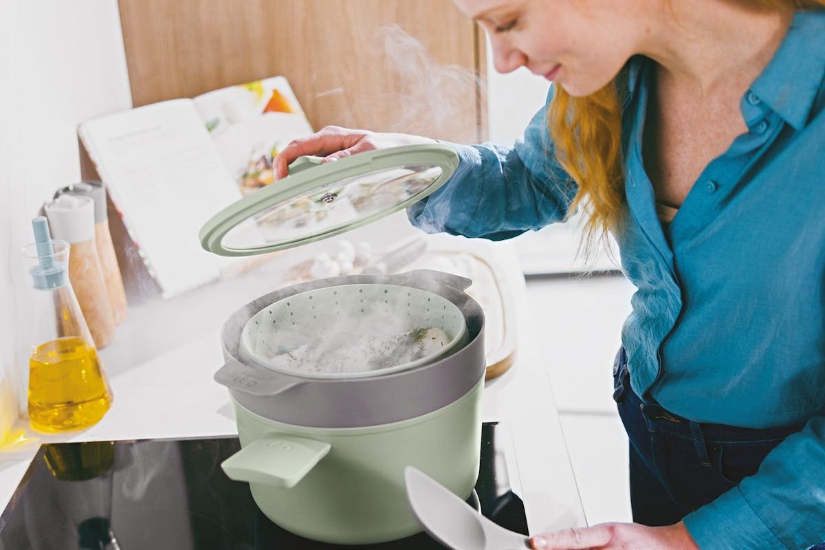 Berghoff | 24cm Silicone Steam Strainer-3