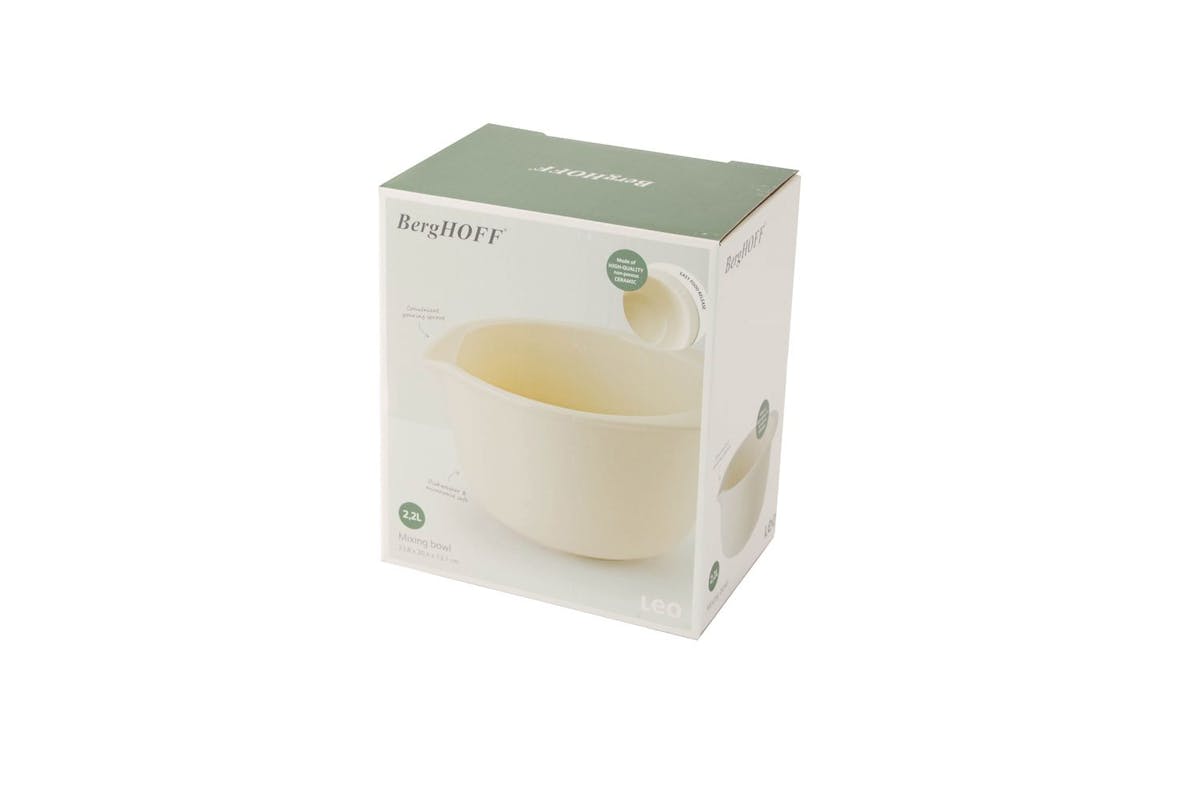 Berghoff Mixing Bowl 22l Balance Moonbeam | Mixing Bowl | Stoneware | 22 Litre-2
