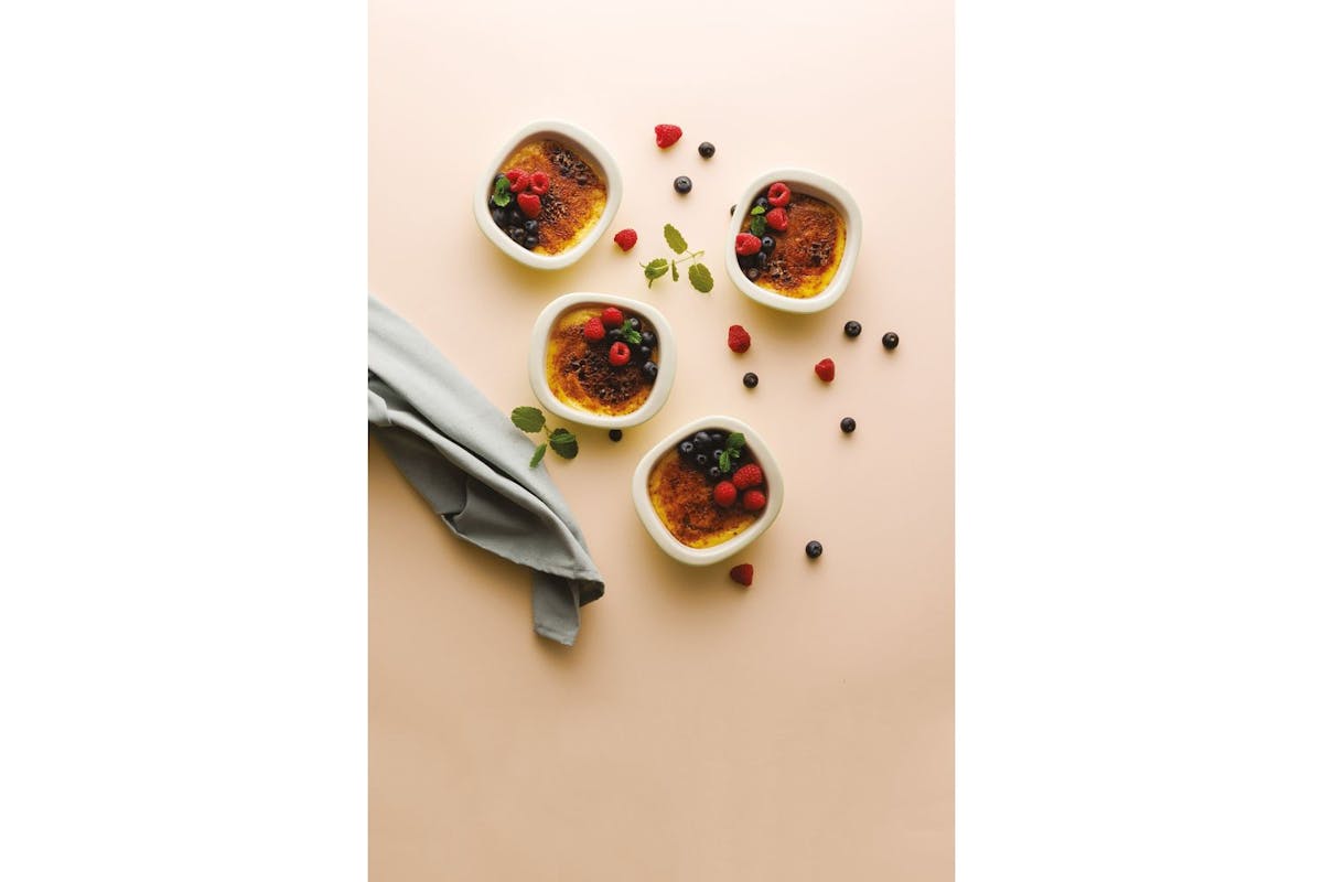 Berghoff 4pc Square Ramekin Set | Stoneware | 0.2l | Balance Moonbeam-3