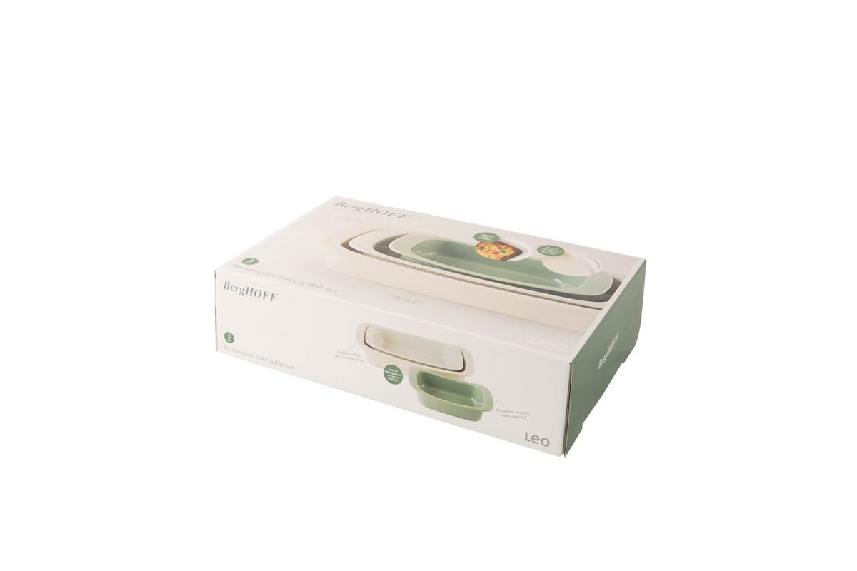 Berghoff Balance Rectangular Baking Dish Set | Stoneware | 3 Piece-2