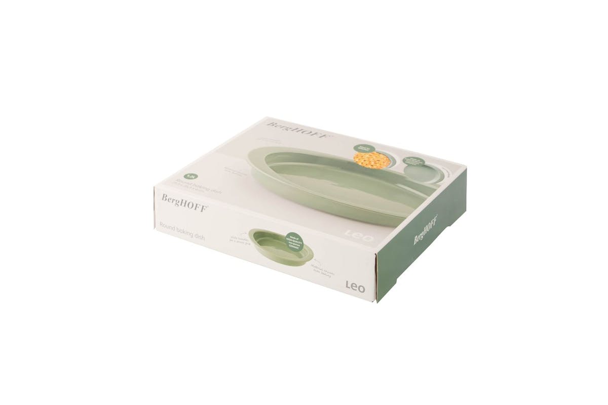 Berghoff Round Baking Dish Balance Sage | Baking Dish | Stoneware | 24.5cm