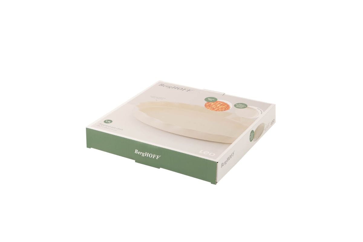 Berghoff Rippled Pie Dish Balance Moonbeam 28cm | Pie Dish | Stoneware-2
