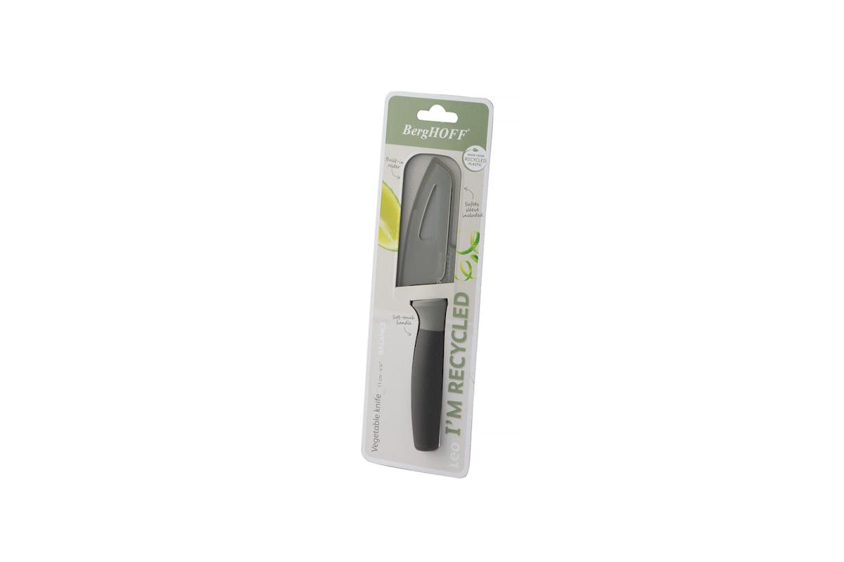 Berghoff Vegetable Knife With Zester 11cm | Kitchen Knife | Stainless Steel | Grey-2