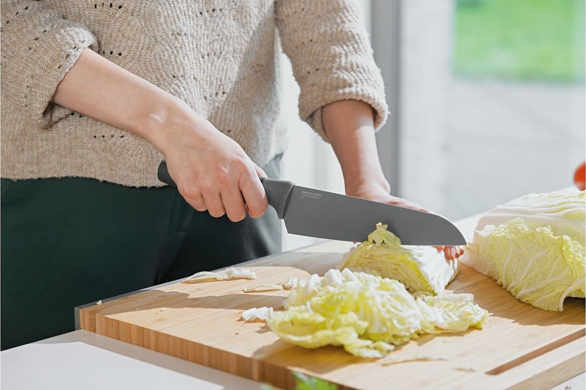 Berghoff Santoku Knife 17cm | Kitchen Knife | Stainless Steel | Grey-2
