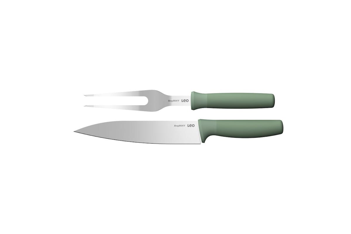 Berghoff 2 Pc Carving Set Forest | Carving Knife And Fork | Stainless Steel | Gift Box-2
