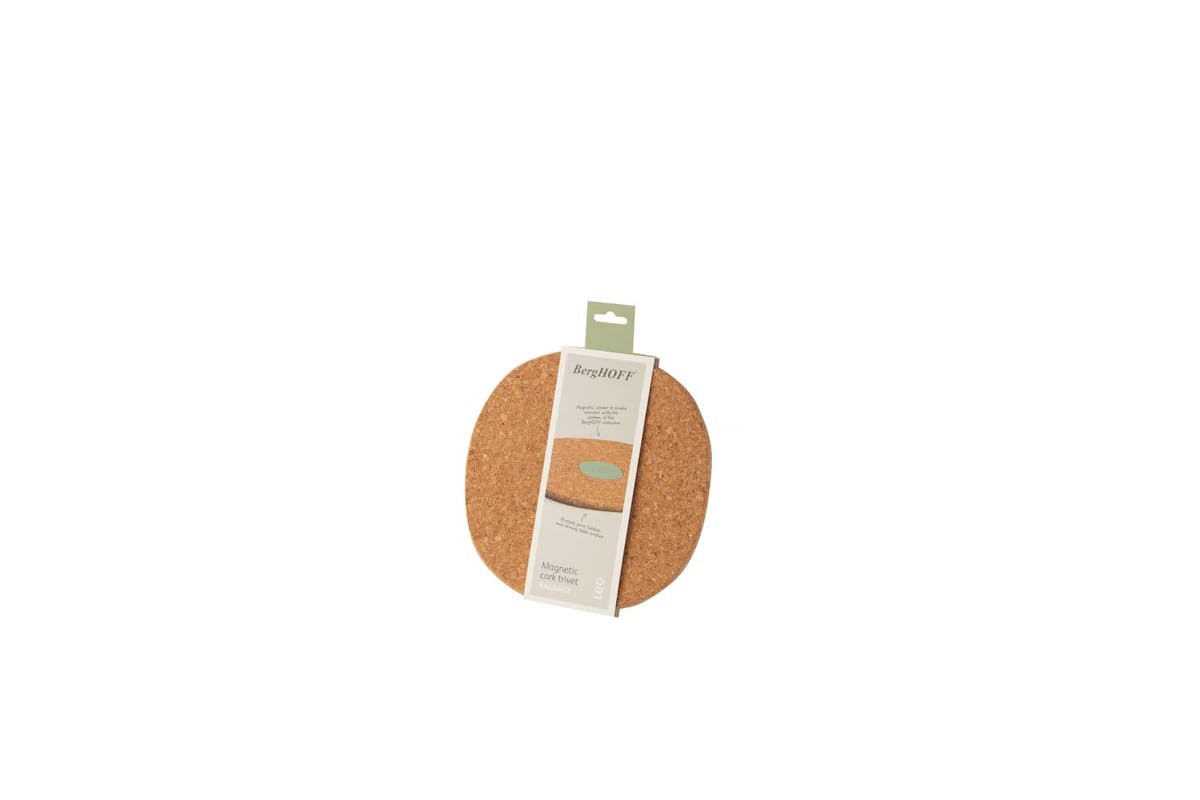 Berghoff Magnetic Cork Trivet | Kitchen Gadget | Cork & Silicone | Green-2