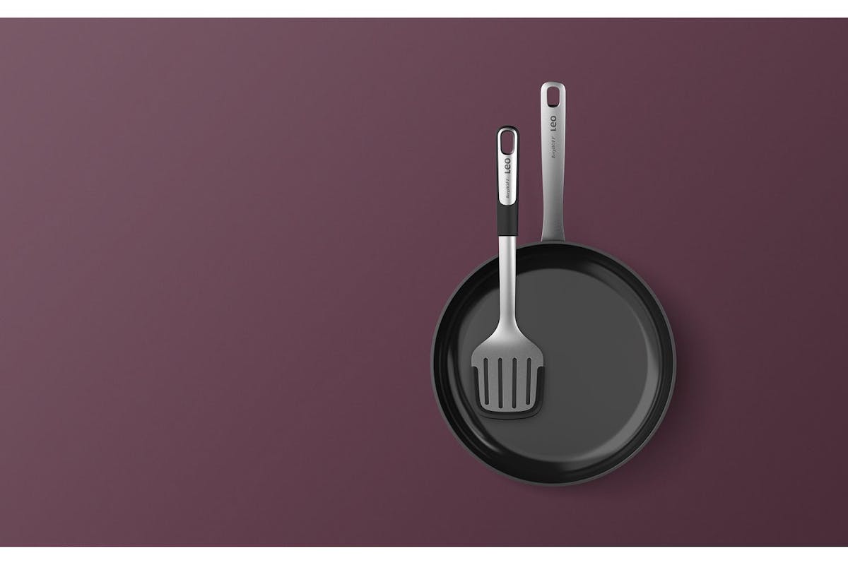 Berghoff Slotted Turner Graphite | Kitchen Utensil | Stainless Steel-2