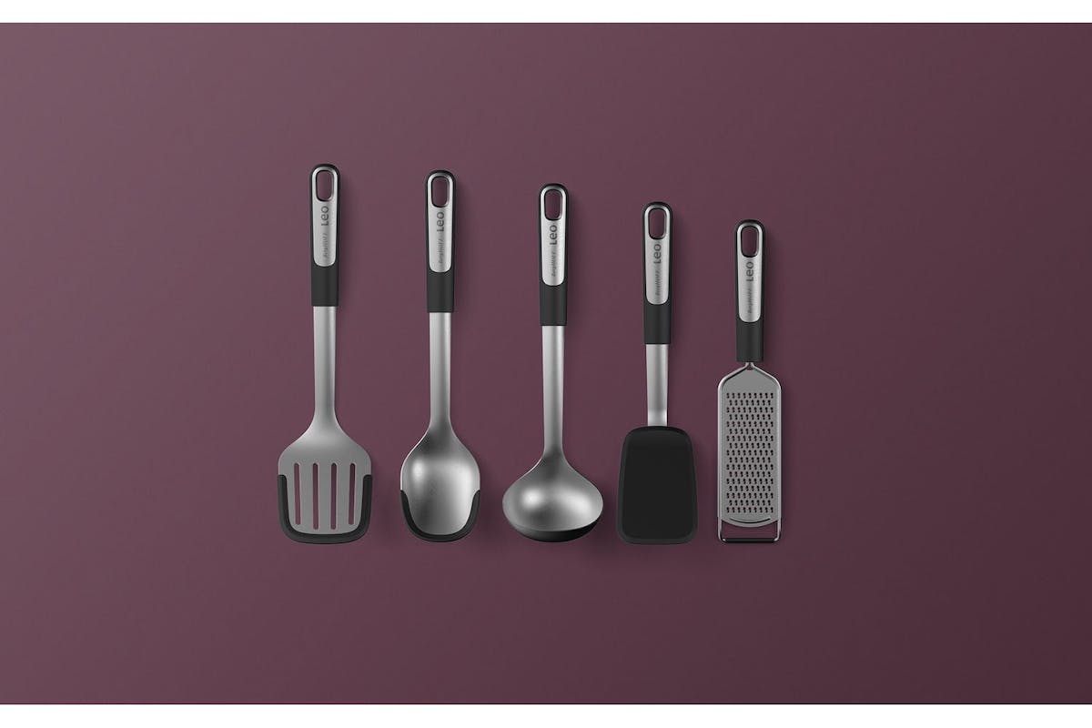Berghoff Slotted Turner Graphite | Kitchen Utensil | Stainless Steel-4