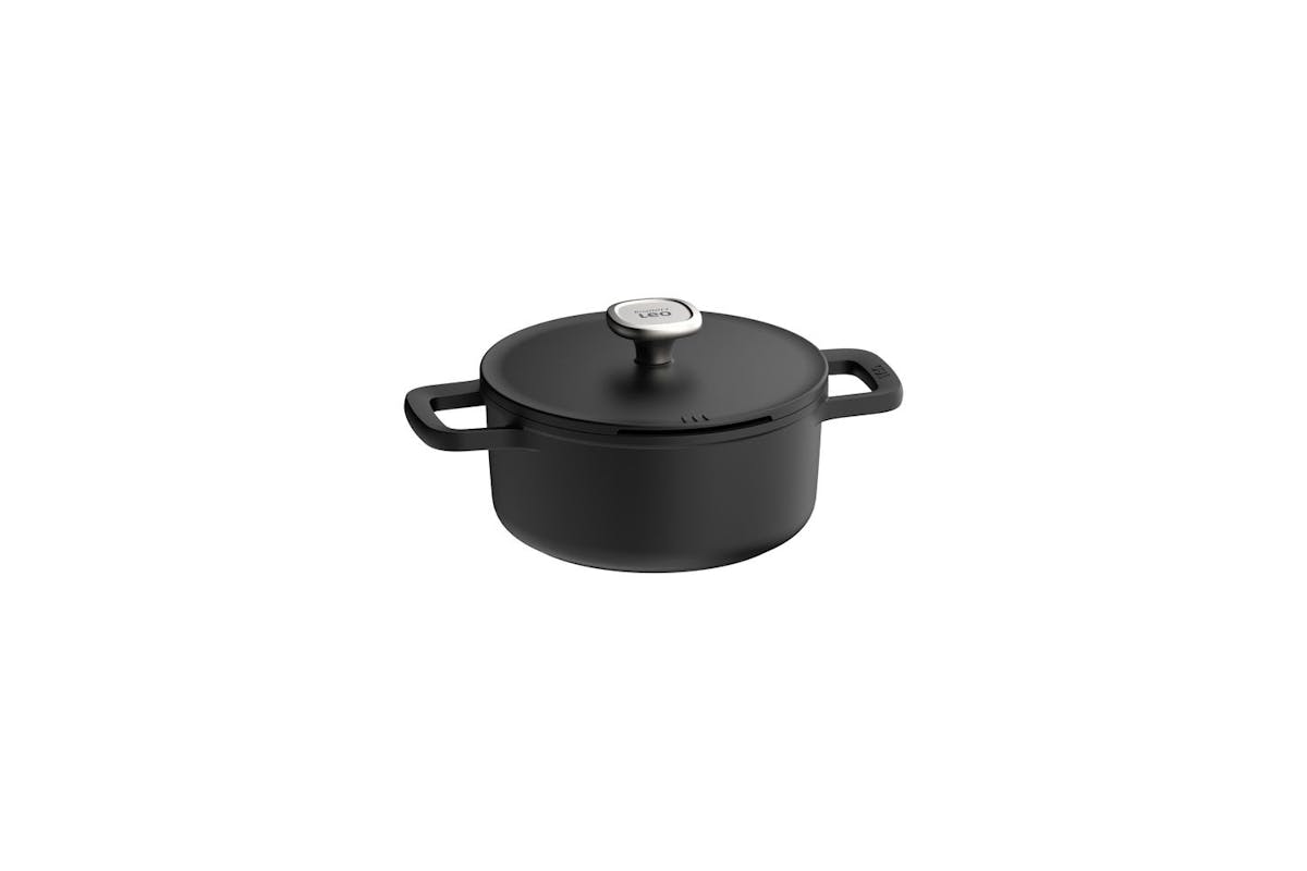 Berghoff Phantom Covered Casserole | Non Stick | Recycled Aluminium | 20cm-6