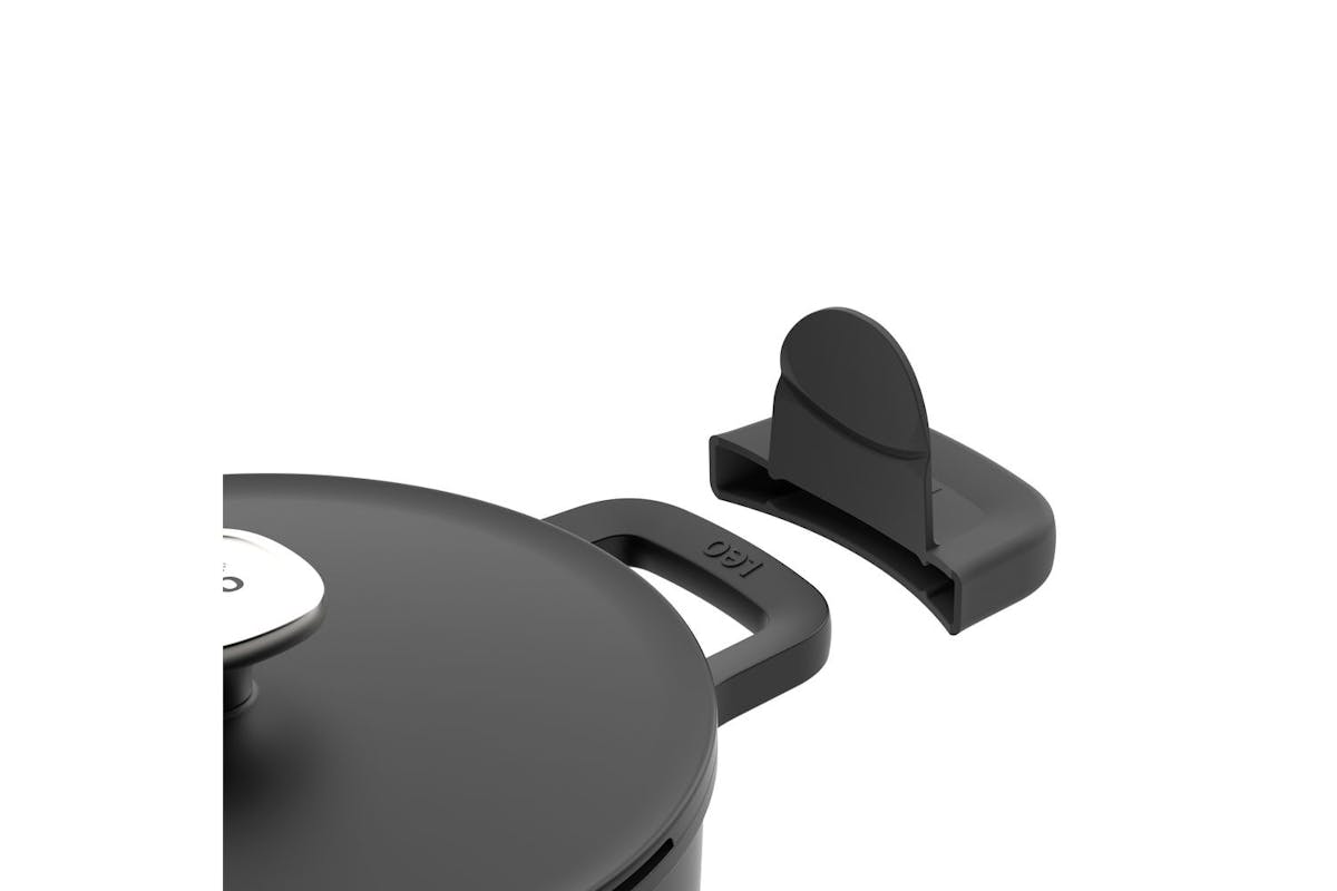 Berghoff 24cm Non Stick Covered Stockpot With Silicone Sleeves | Stockpot | Aluminium | 24cm