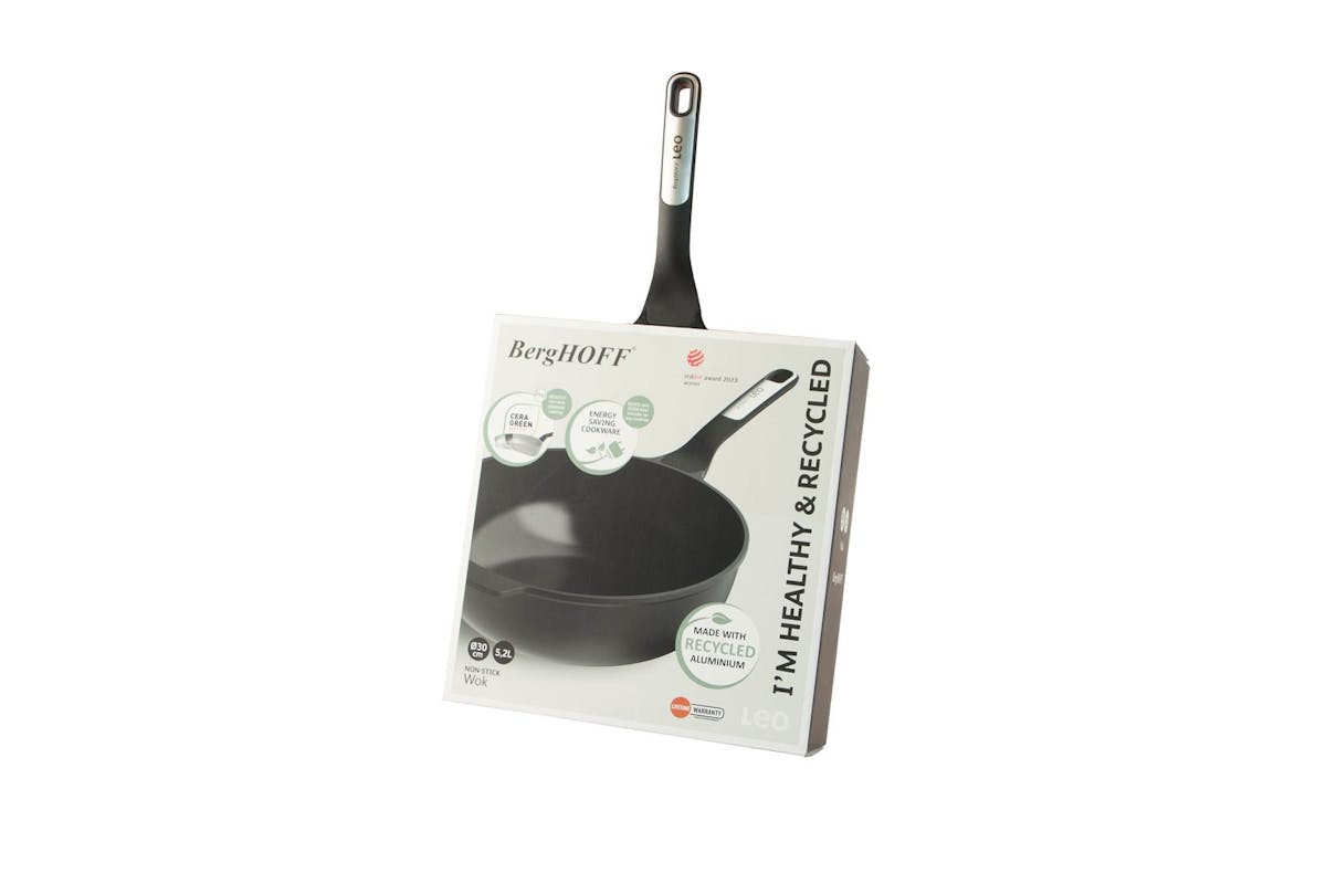 Berghoff Phantom Wok Pan | Non Stick | Recycled Aluminium | 30cm-4