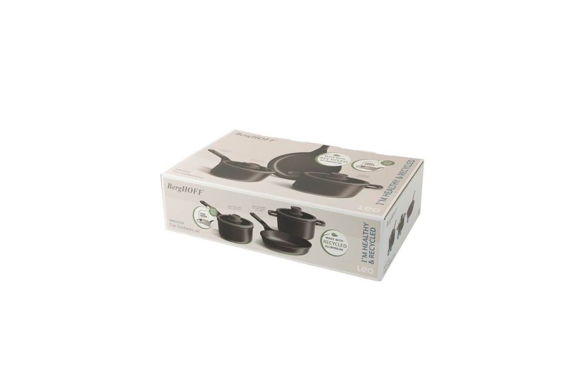 Berghoff 5 Pc Cookware Set Moonmist | Cookware Set | Recycled Cast Aluminium | 18 Cm, 20 Cm, 24 Cm-5
