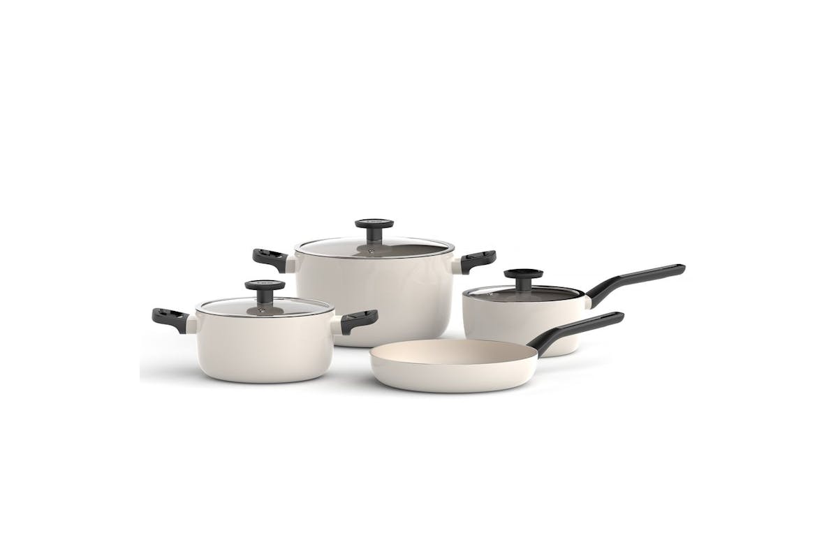 Berghoff 7pc Cookware Set Non-stick Glints Spirit | Cookware Set | Aluminium | 18-24cm