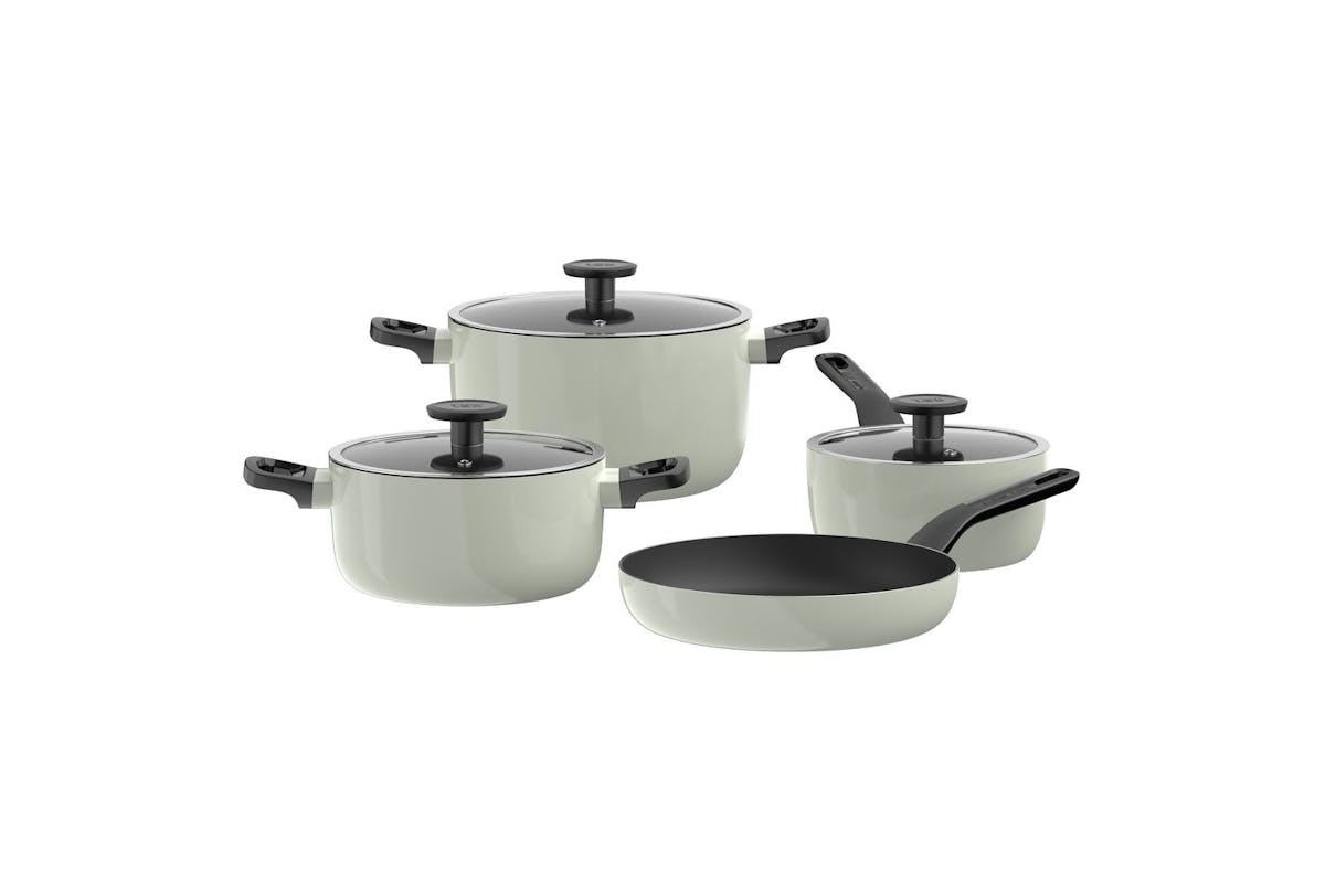 Berghoff 7pc Cookware Set Non-stick Glints Sage | Cookware Set | Aluminium | Green-8