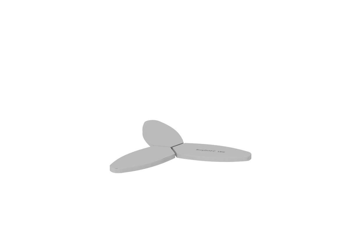 Berghoff Foldable Magnetic Trivet Balance Moonmist | Trivet | Silicone | Grey-2