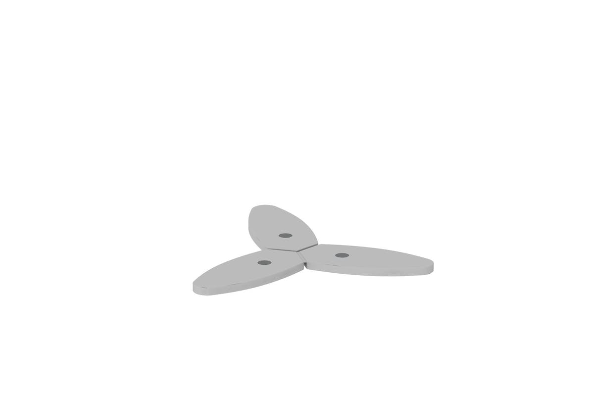 Berghoff Foldable Magnetic Trivet Balance Moonmist | Trivet | Silicone | Grey-4