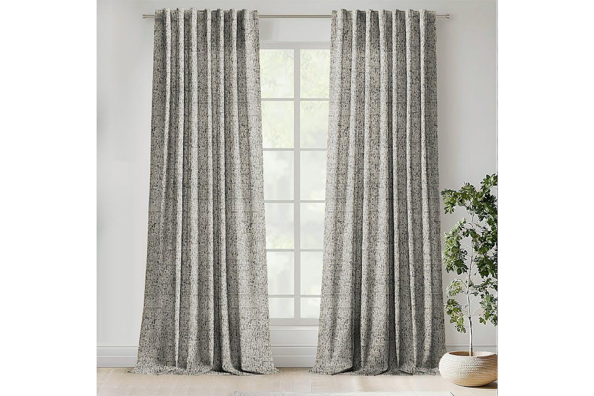 Yara Curtain | Natural/Black | 335 x 228 cm