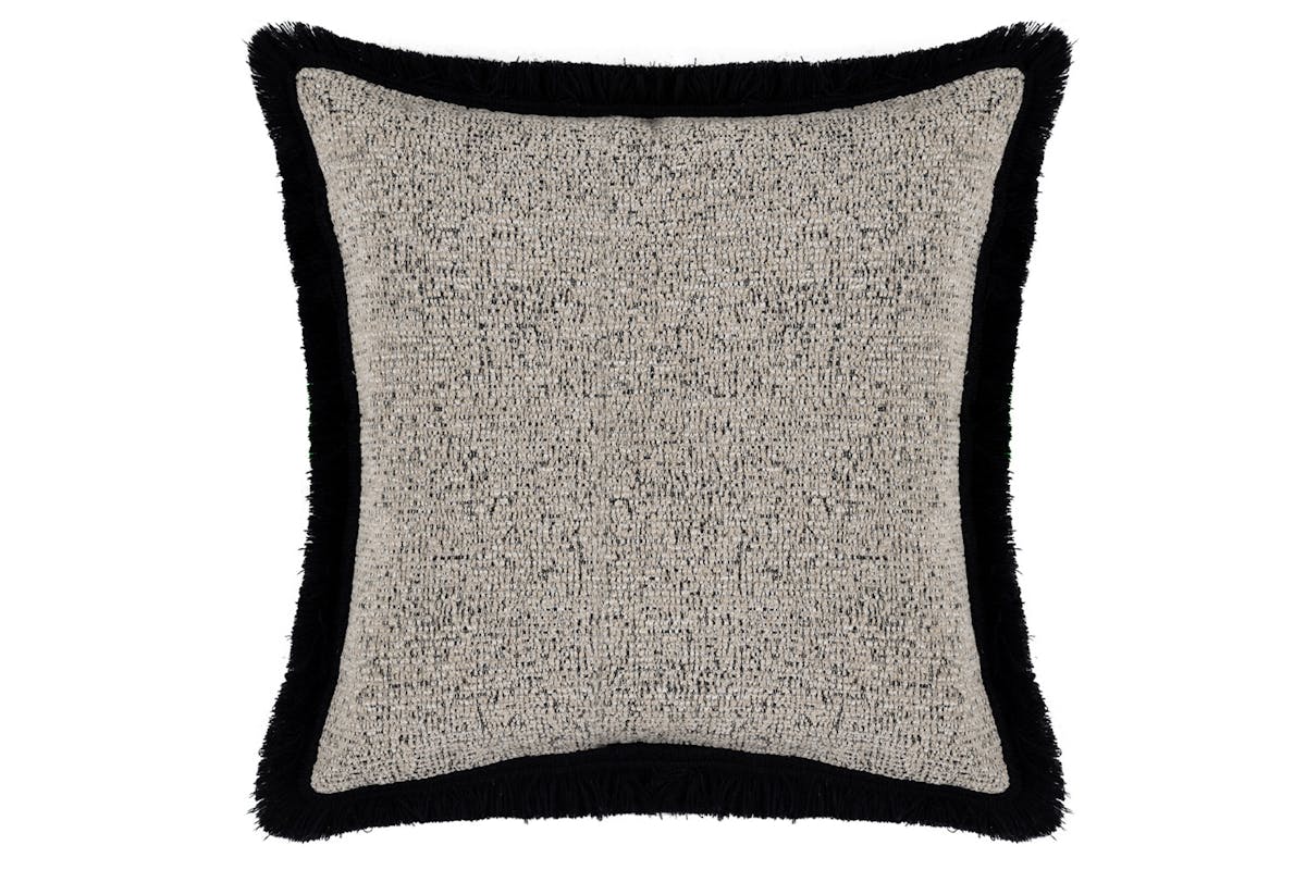 Yara Cushion | Grey/Black | 45 x 45 cm