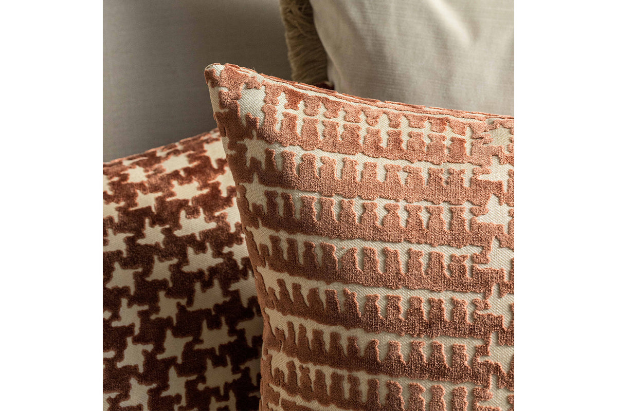 Nadya Cushion | Rose/Natural | 45 X 45 cm-6