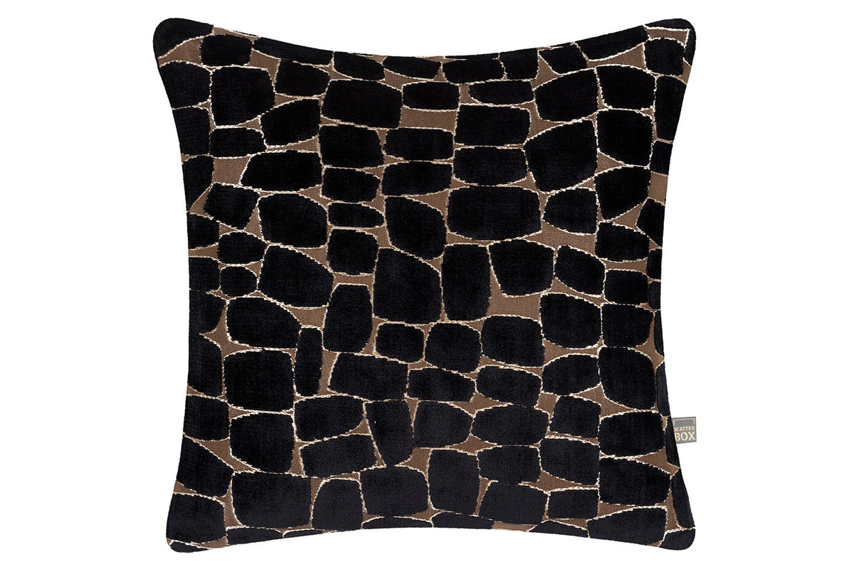 Olten Cushion | Black/Gold | 45 x 45 cm
