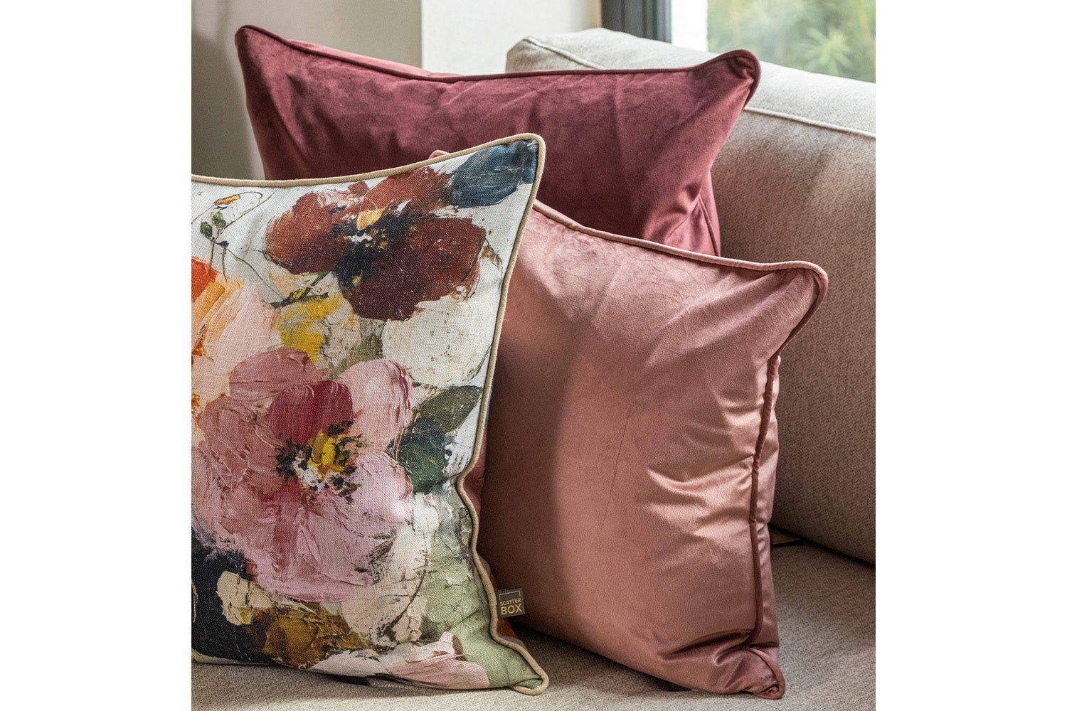 Kahlo Cushion | Multicolour | 45 x 45 cm-2