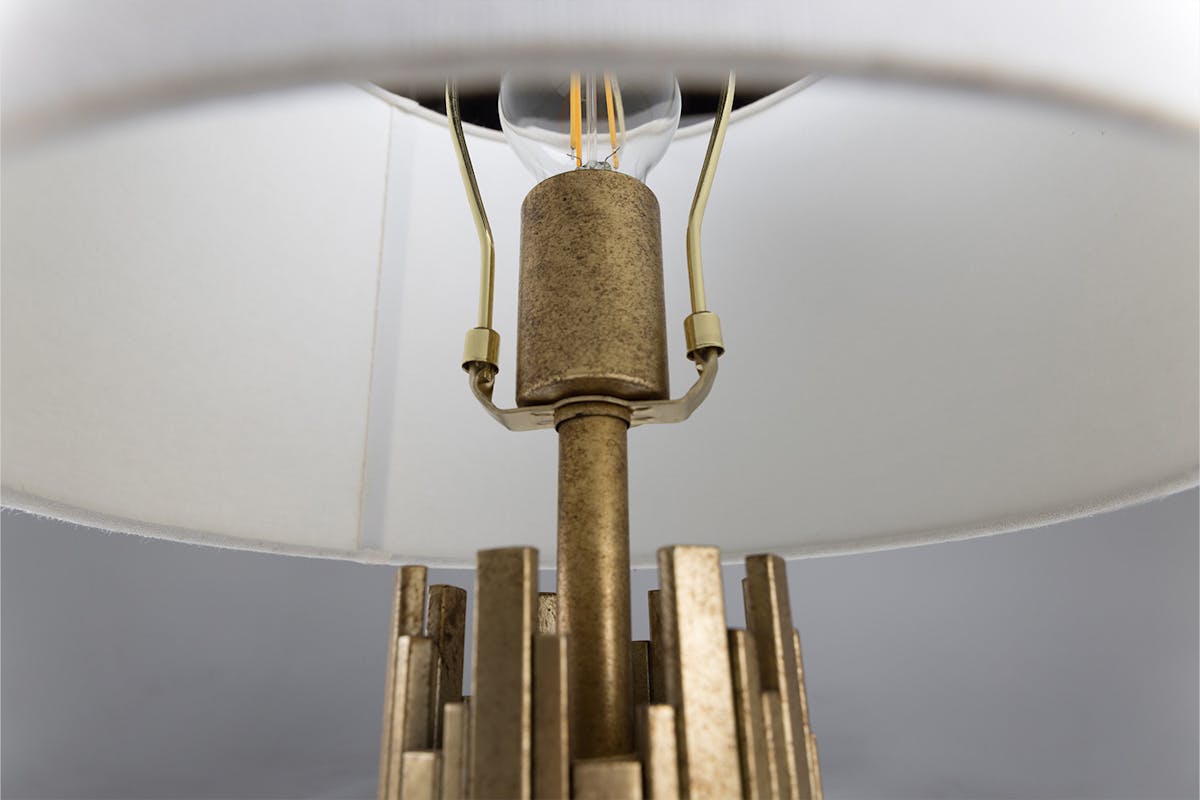 Jarod Table Lamp | White/Gold | 55 cm-4
