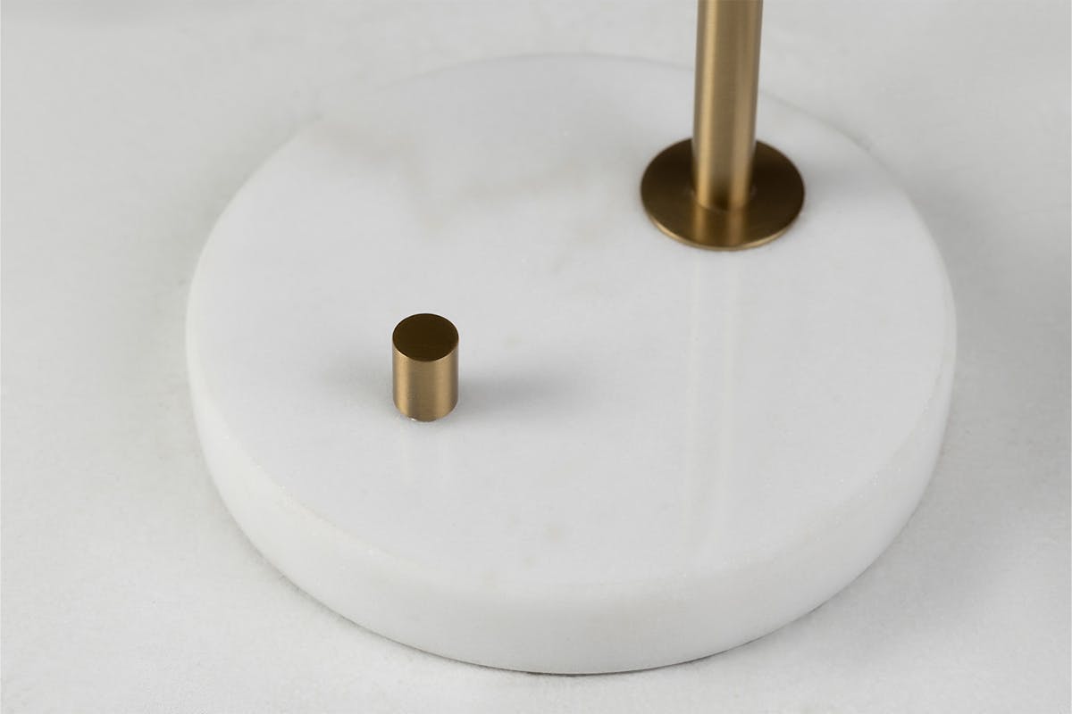 Boden Table Lamp | White/Gold-4