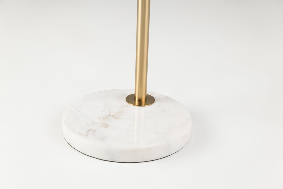 Boden Floor Lamp | White/Gold-5