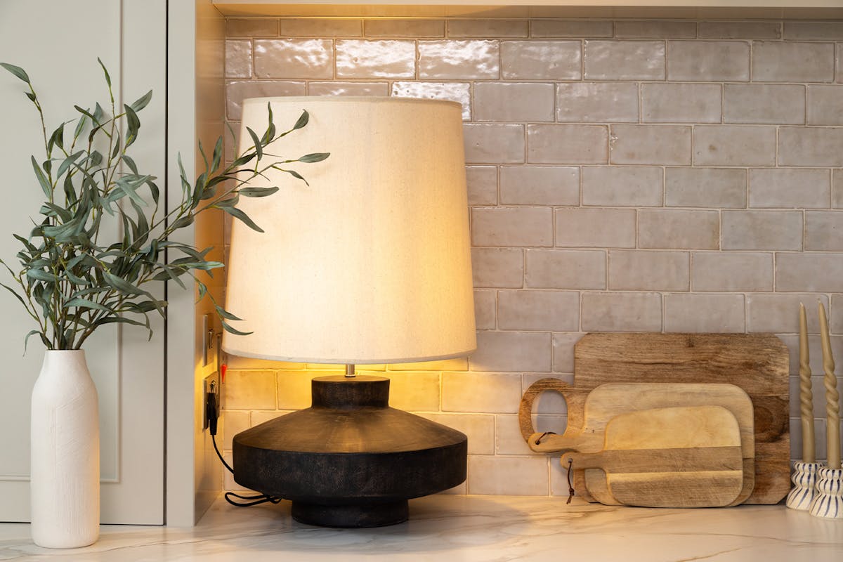 Huxley Table Lamp | Natural/Black | 67.5 cm-2