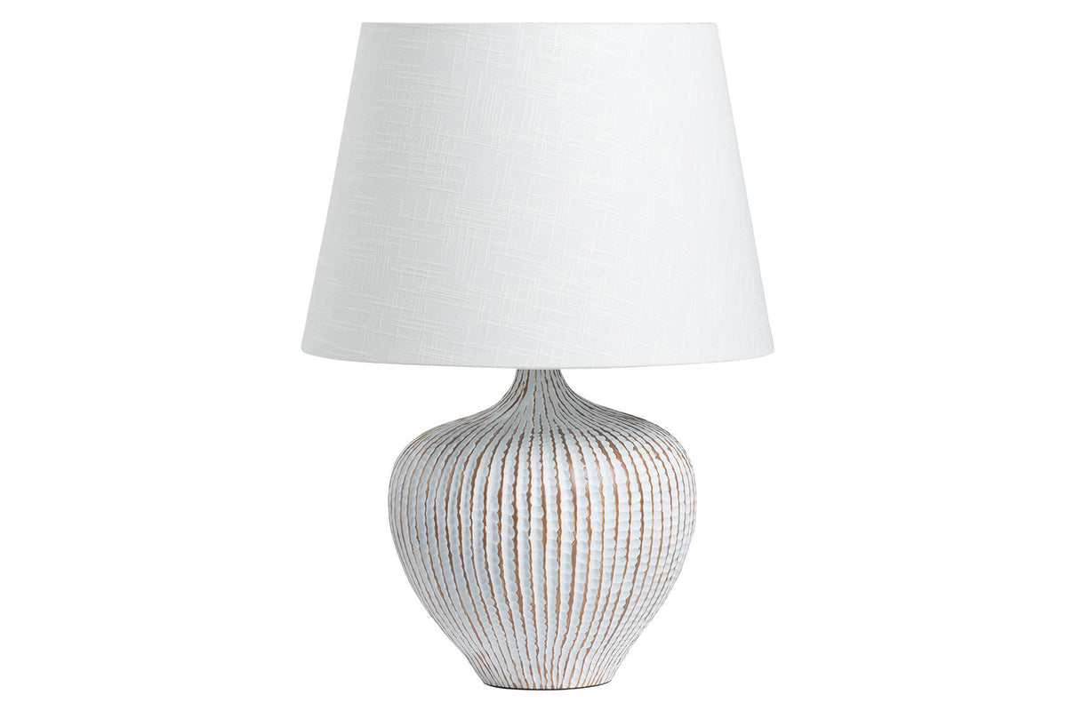 Matisse Acorn Table Lamp | Cream