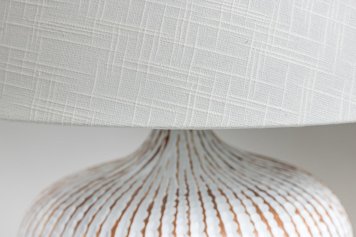 Matisse Acorn Table Lamp | Cream-2