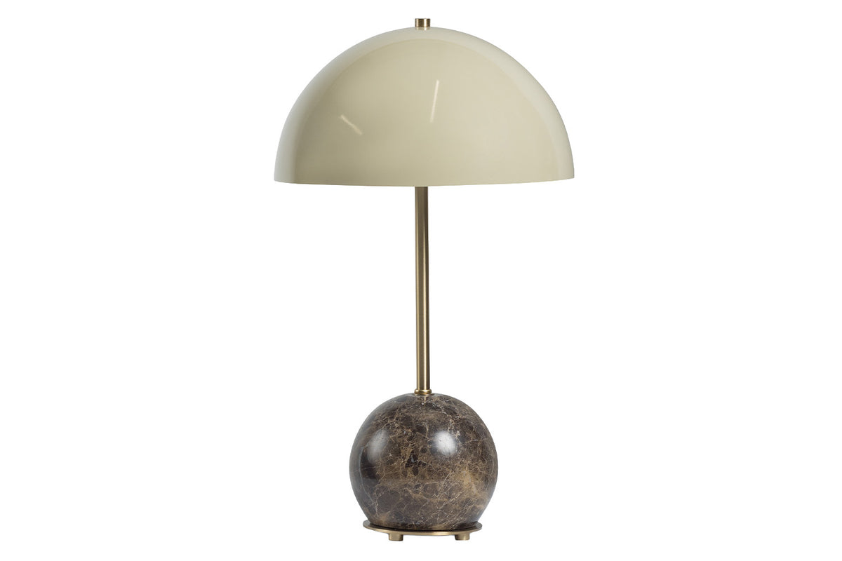 Vita Ceramic Table Lamp | Sage/Brown