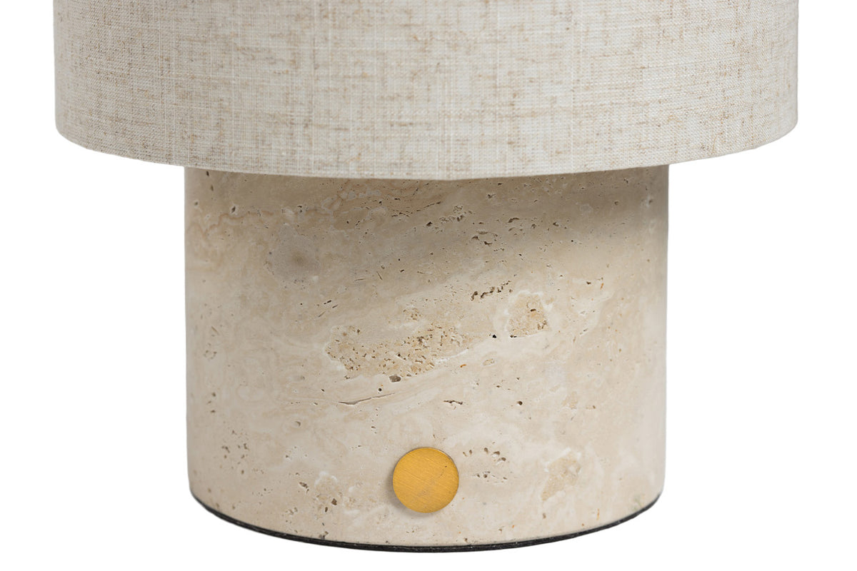 Eli Marble Table Lamp | Natural-3