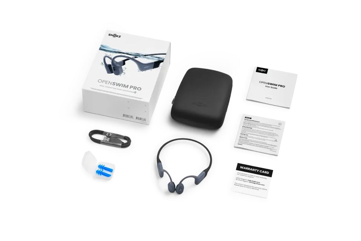 Shokz OpenSwim Pro Open-Ear Wireless Headphones Grey | 38-S711-ST-GY-3