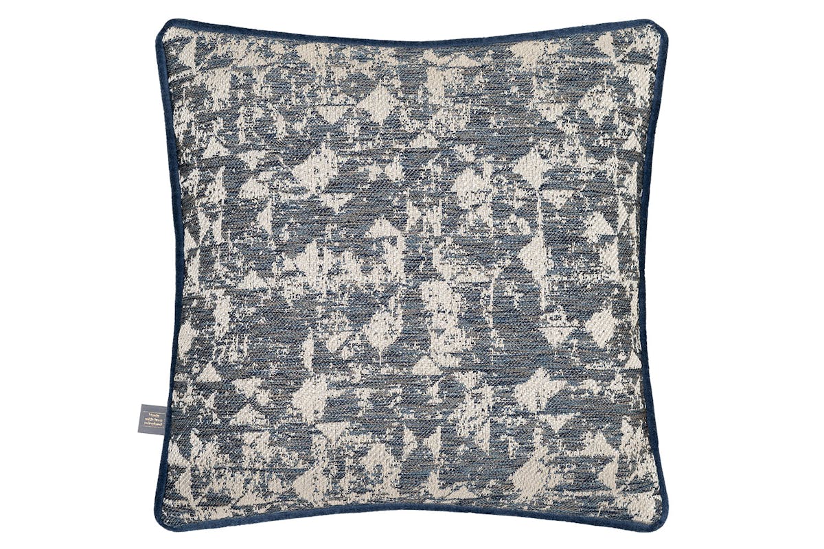 Joni Cushion | Blue/Silver | 43 x 43 cm-2