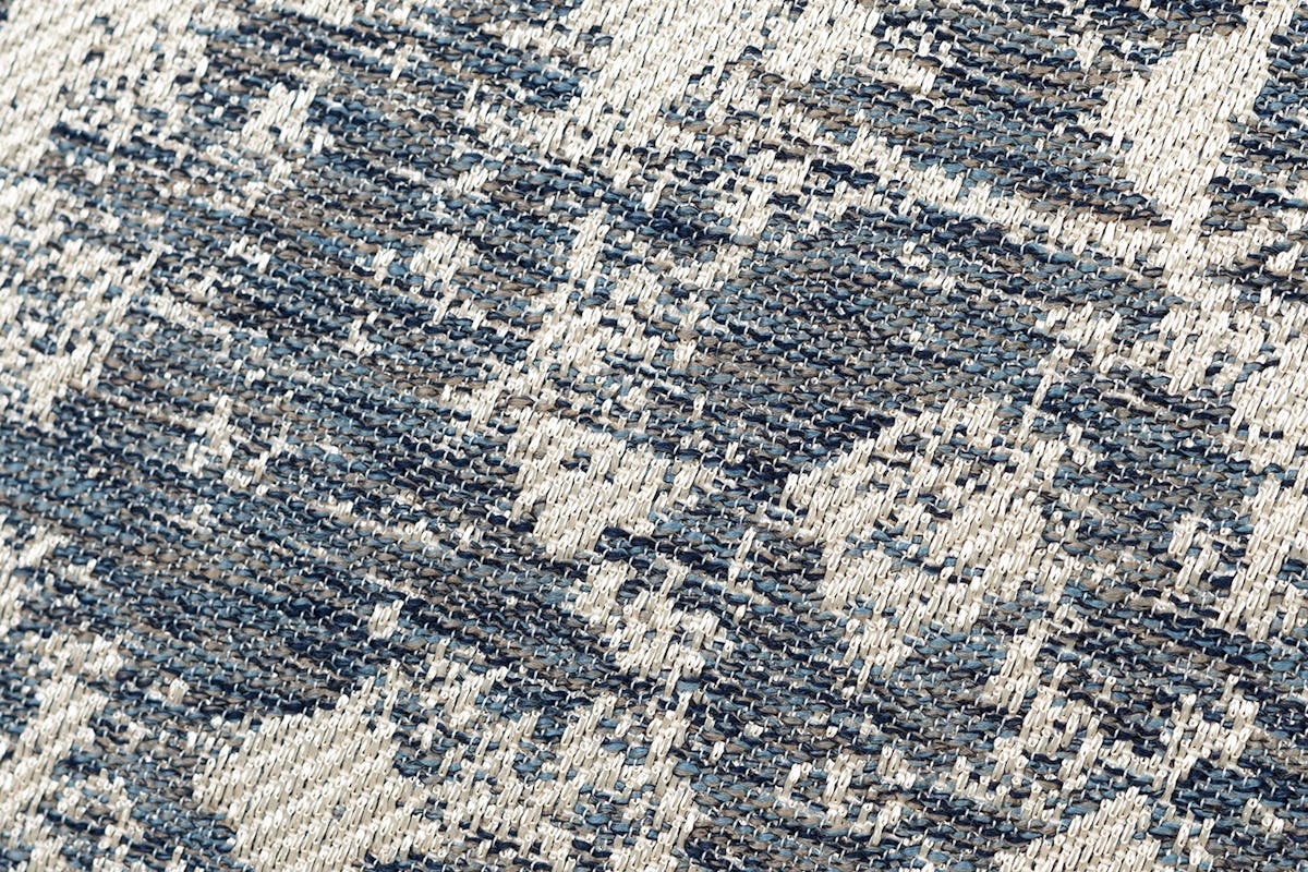 Joni Cushion | Blue/Silver | 43 x 43 cm-5