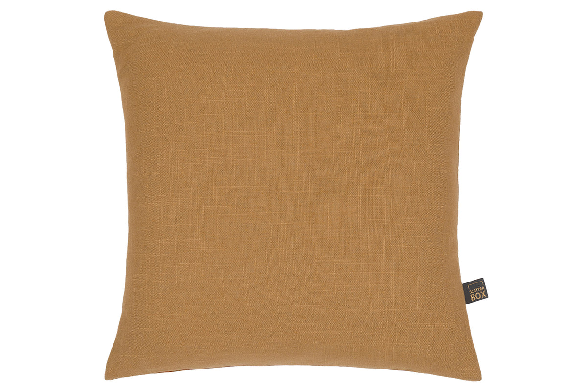 Faye Cushion | Ochre | 58 x 58 cm