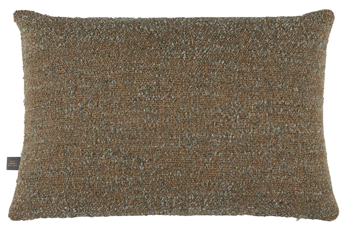 Zari Cushion | Copper/Green | 45 x 60 cm-2